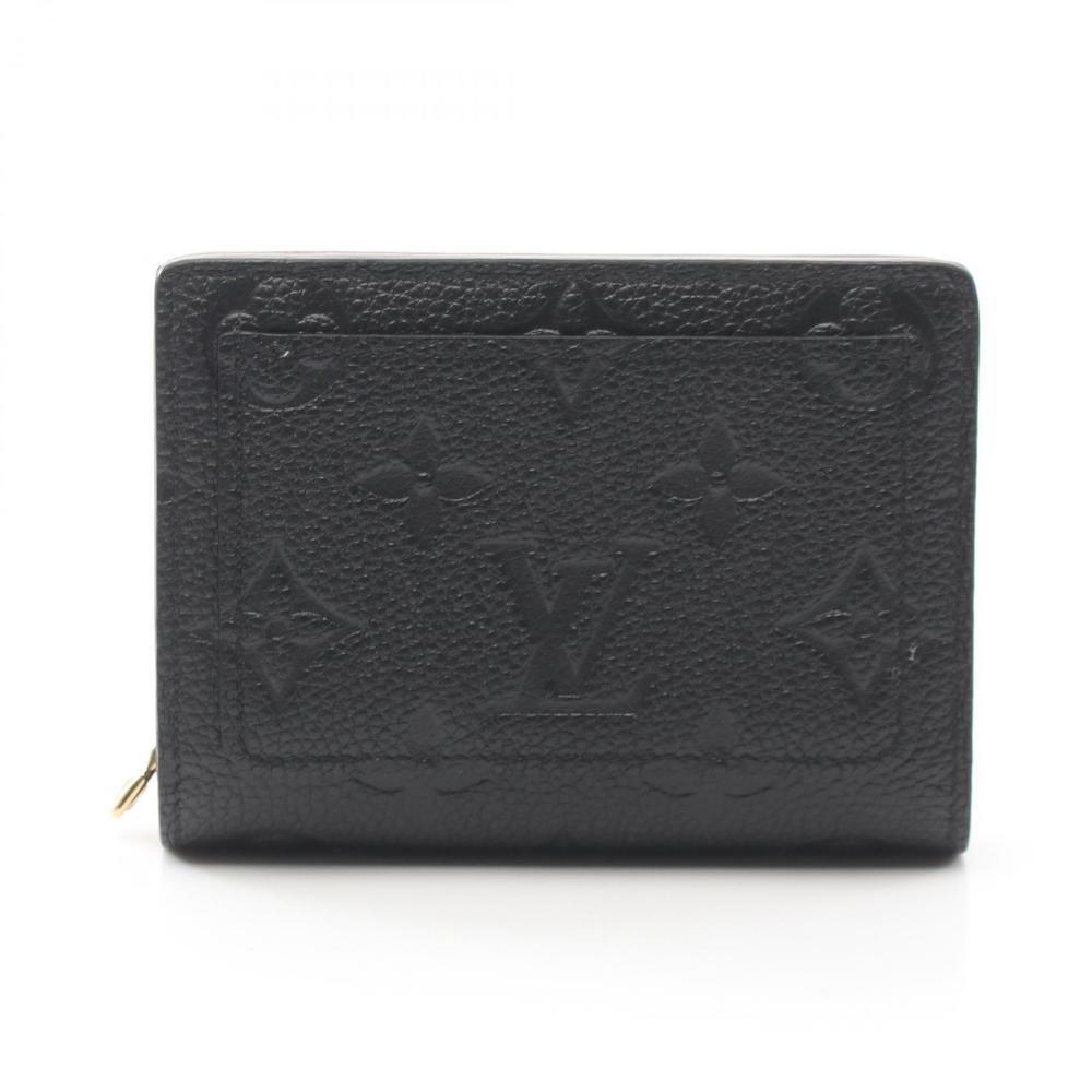 Louis Vuitton Portefeuille Wallet Bifold Claire Noir Black Empreinte